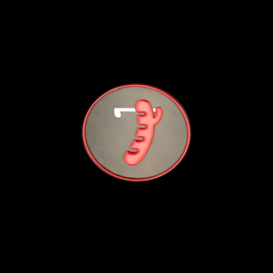 Glizzy Golf Marker - Red